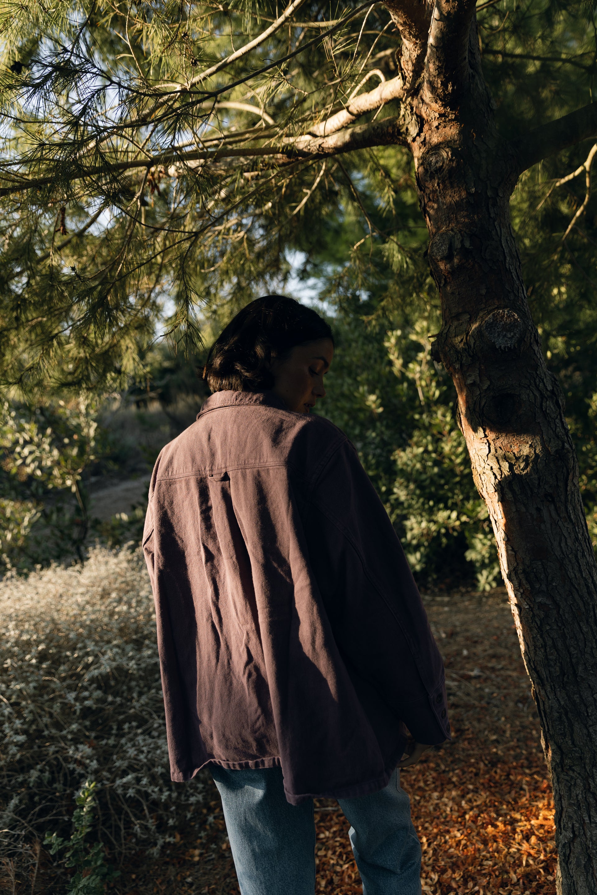 Aubergine Chore Coat