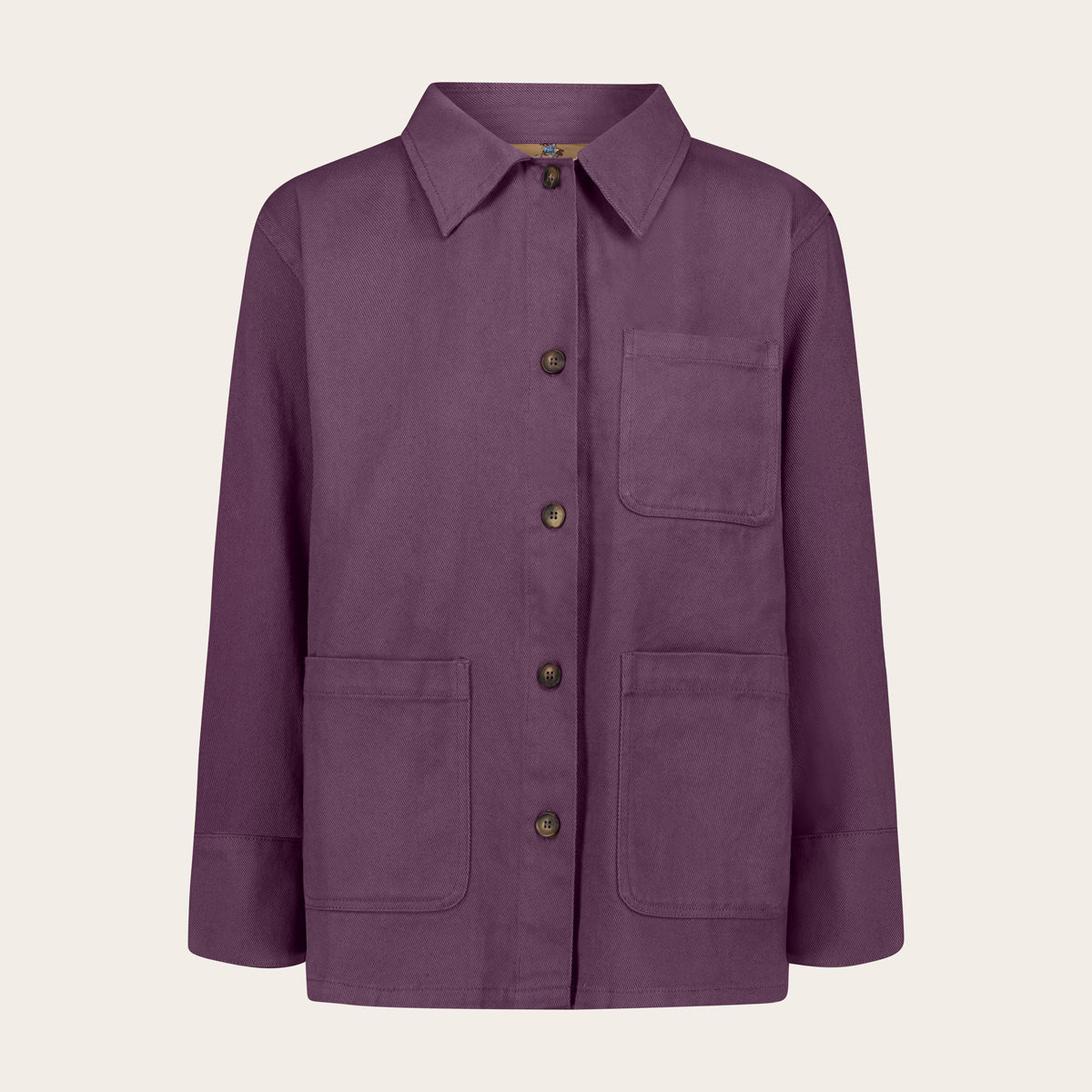 Aubergine Chore Coat